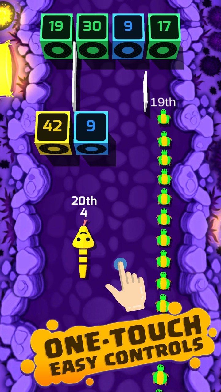 3D Snake VS Block Beats screenshot image 4_Popularmodapk.com