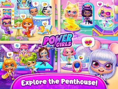 Power Girls - Fantastic Heroes<span>(Free shopping)</span> screenshot image 17_Popularmodapk.com