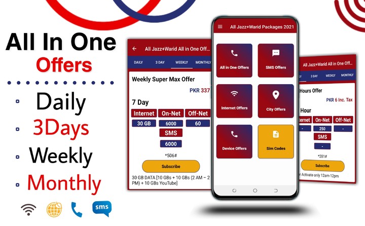Jazz Warid Packages 2022 screenshot image 3_Popularmodapk.com