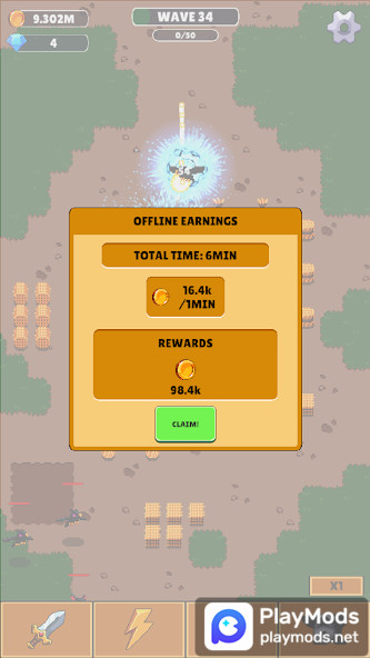 Scarecrow War : Idle Defense<span>(Unlimited money)</span> screenshot image 5_Popularmodapk.com