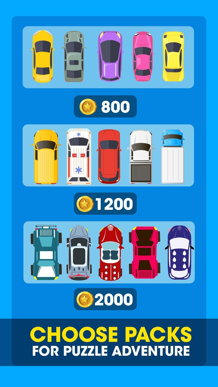 Mega Escape Car Parking Puzzle screenshot image 3_Popularmodapk.com