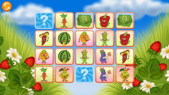 Pairs Match - Fruits screenshot image 3_Popularmodapk.com