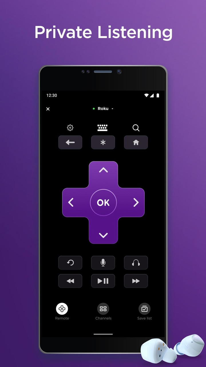 Roku - Official Remote Control screenshot image 6_Popularmodapk.com