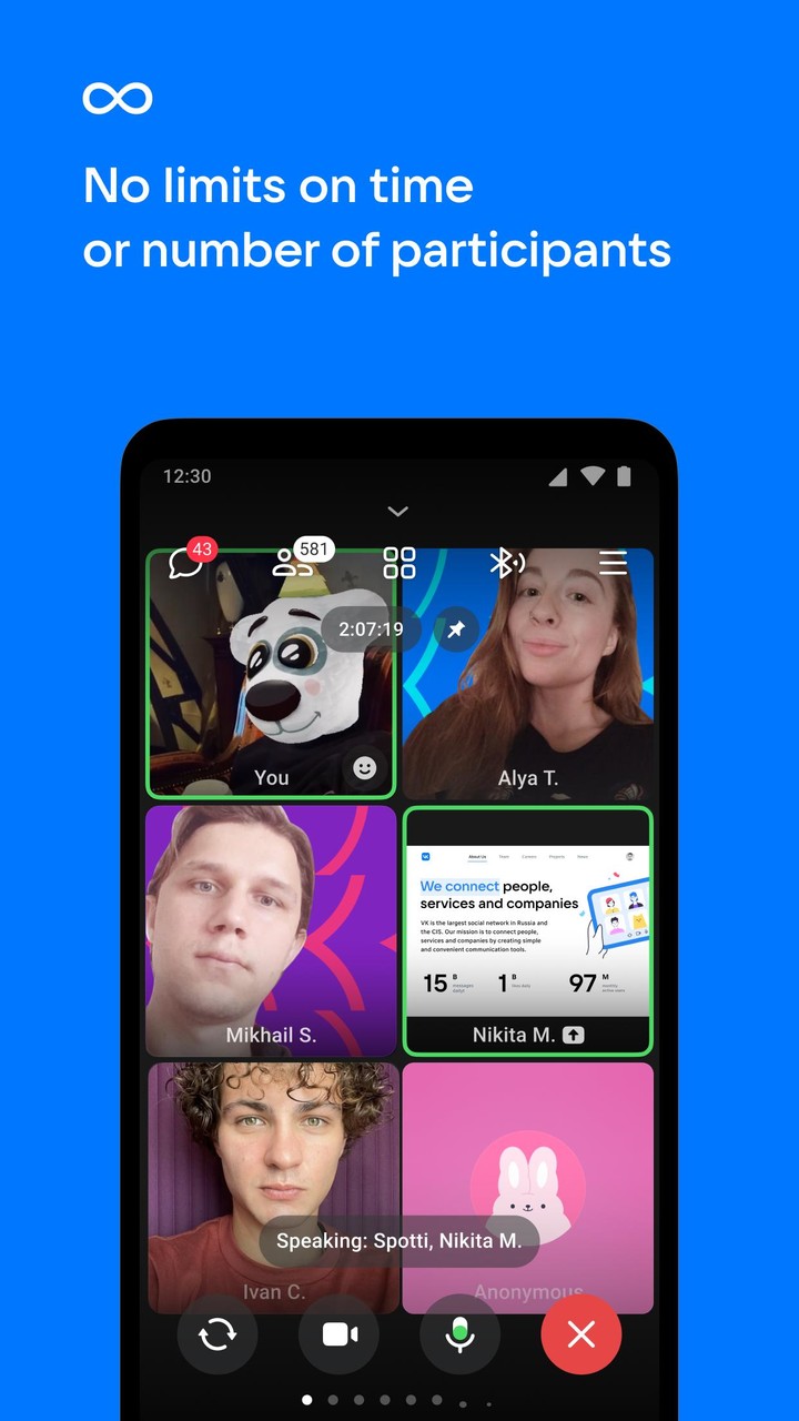 VK Calls: online video calls screenshot image 4_Popularmodapk.com