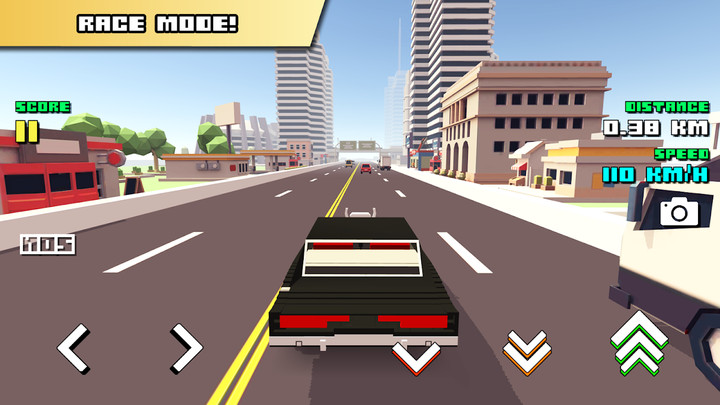 Blocky Car Racer - racing game screenshot image 7_Popularmodapk.com