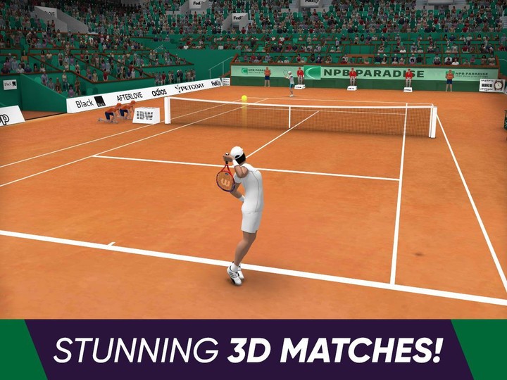 Tennis World Open 2022 - Sport screenshot image 3_Popularmodapk.com