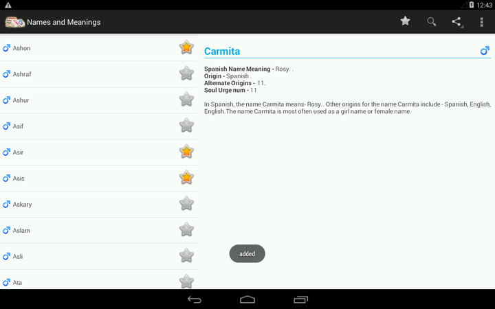 Firstname: Names and Meanings screenshot image 13_Popularmodapk.com