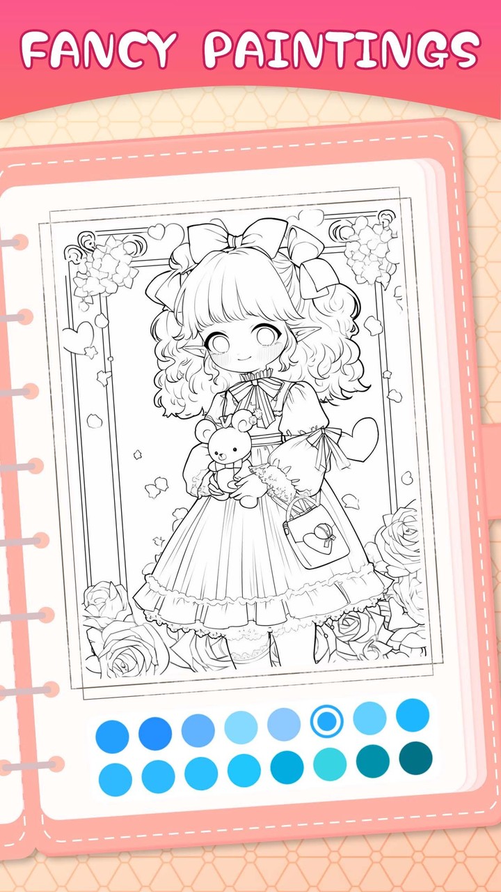 Doll Color: Princess Coloring screenshot image 2_Popularmodapk.com