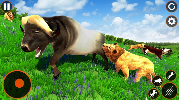 Lion Simulator: Animal Games screenshot image 3_Popularmodapk.com
