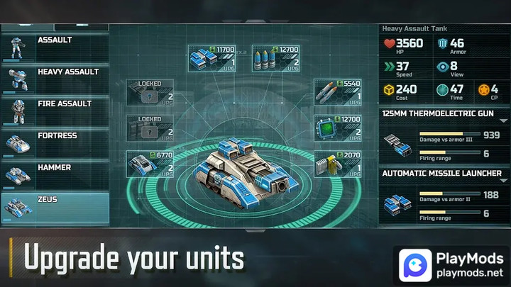 Art of War 3:RTS strategy game<span>(Unlimited Money)</span> screenshot image 3_Popularmodapk.com