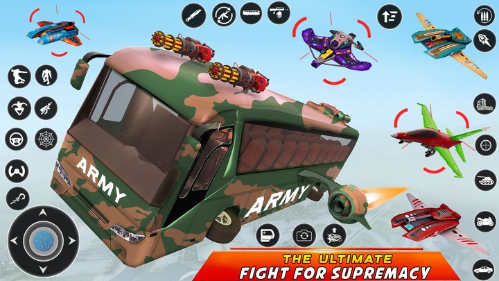 Army Bus Robot Car Game 3d screenshot image 5_Popularmodapk.com