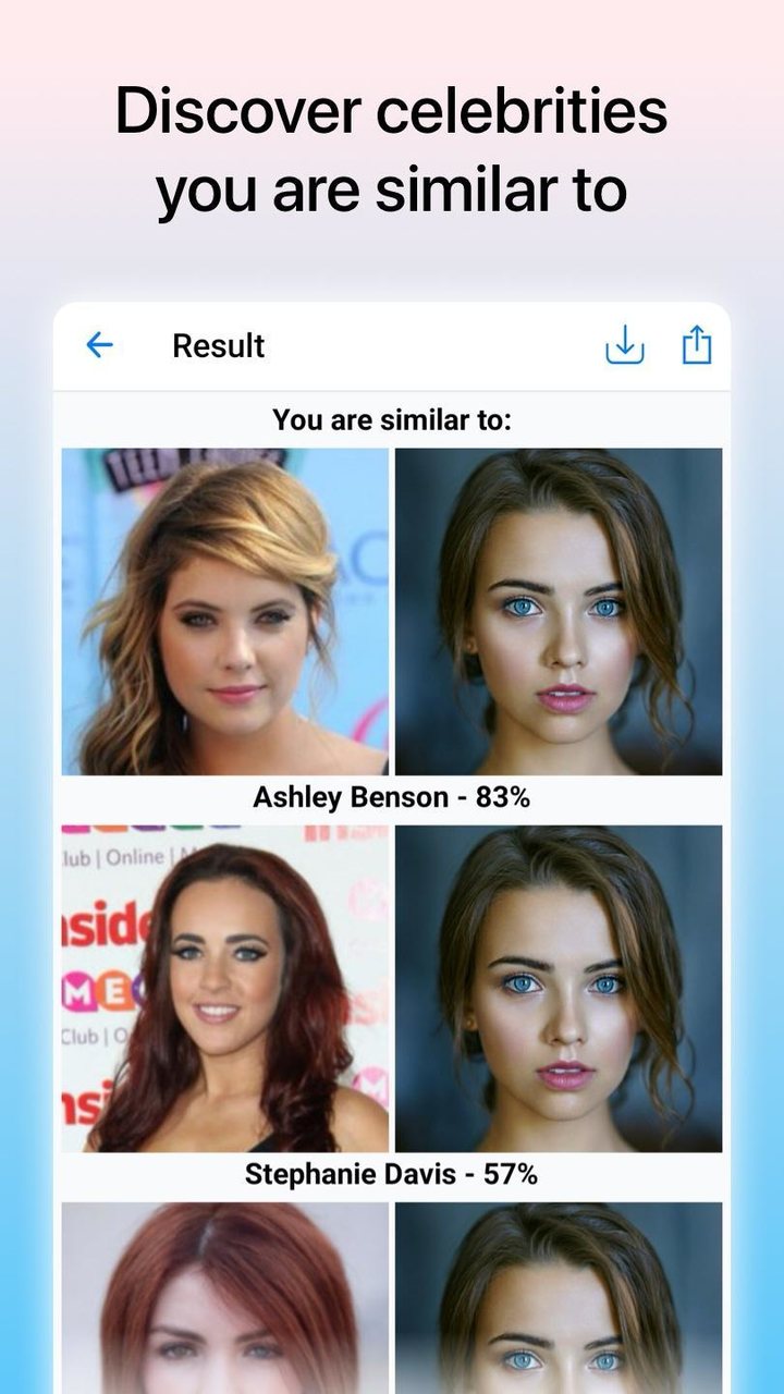 Facer – Celebrity You Look Lik screenshot image 7_Popularmodapk.com
