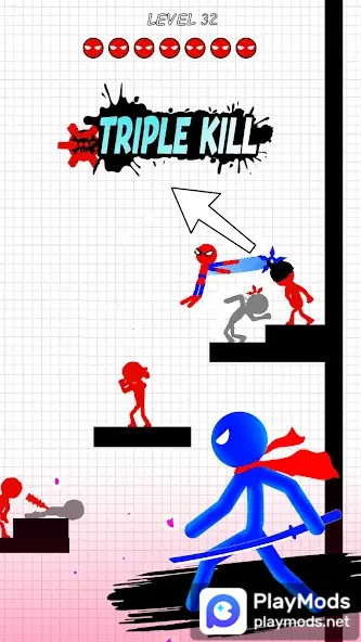 Stickman Hero: Teleport Fight<span>(Unlimited Money)</span> screenshot image 3_Popularmodapk.com