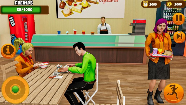 High School Girl Life Sim Game screenshot image 3_Popularmodapk.com