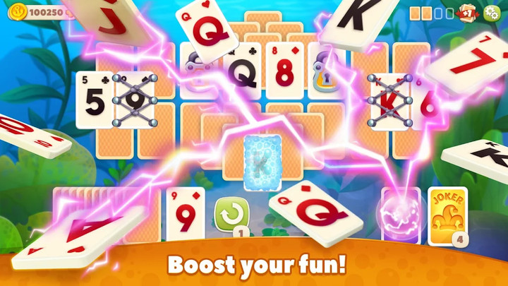 Undersea Solitaire Tripeaks<span>(Unlimited money)</span> screenshot image 4_Popularmodapk.com