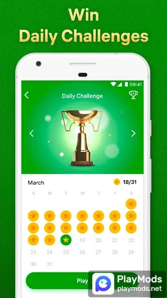 Solitaire - classic klondike<span>(No ads)</span> screenshot image 2_Popularmodapk.com