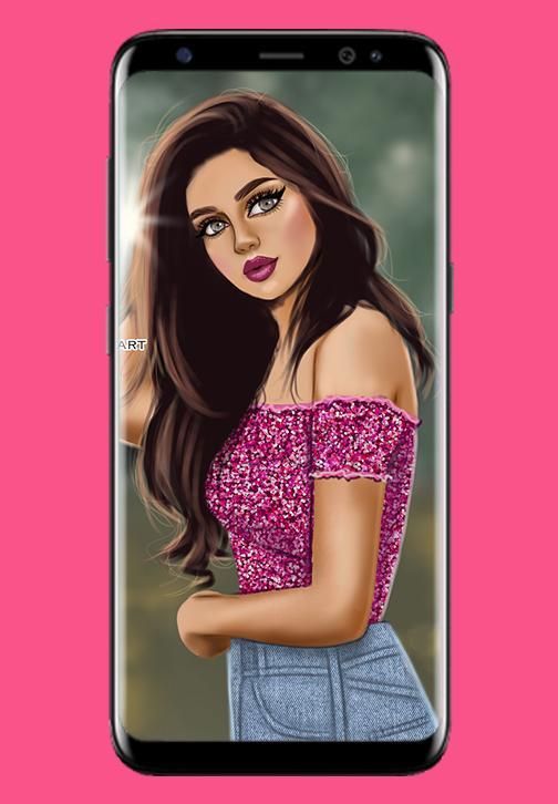 Girly M wallpaper - Nagham Art screenshot image 7_Popularmodapk.com