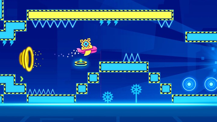 Rhythm Dash - Geometry Jump screenshot image 3_Popularmodapk.com