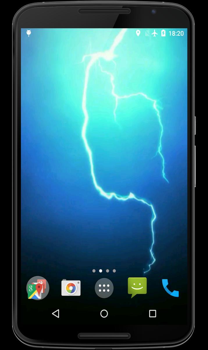 Lightning Video Live Wallpaper screenshot image 1_Popularmodapk.com