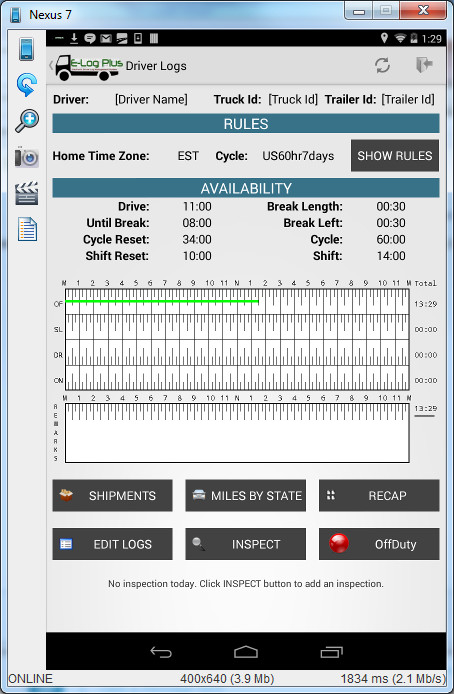 E-Log Plus - FMCSA Certified screenshot image 4_Popularmodapk.com