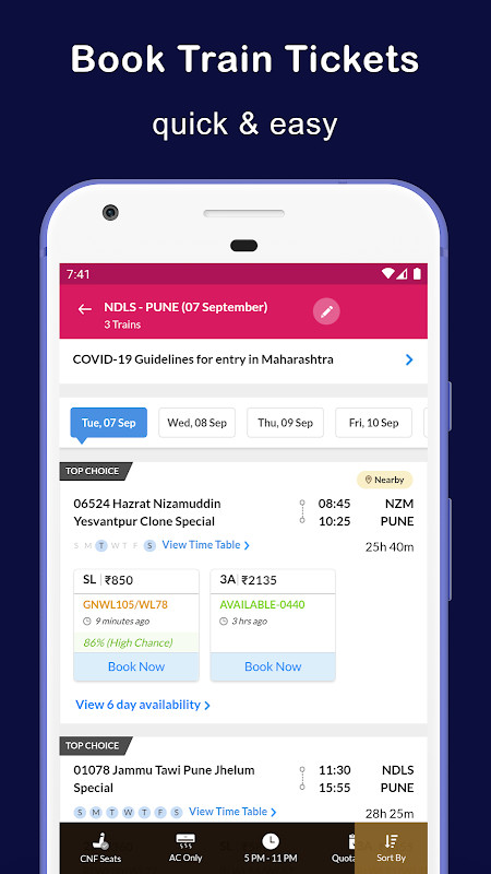 Indian Railway Train Status screenshot image 3_Popularmodapk.com