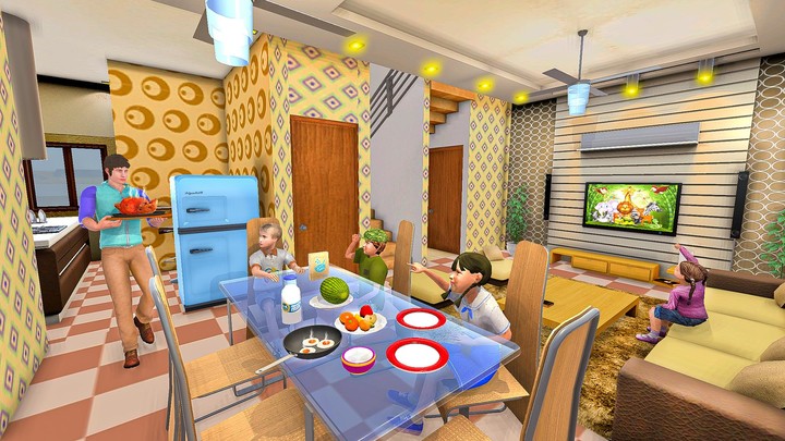 Single Dad Simulator Games 3D screenshot image 8_Popularmodapk.com