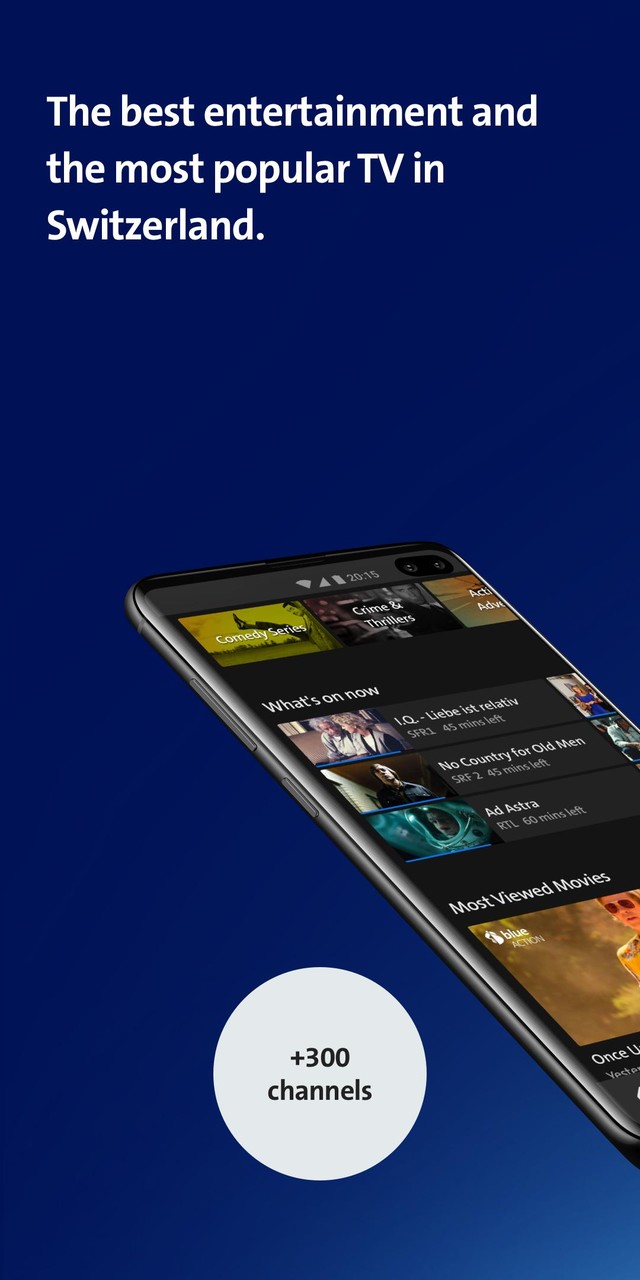 Swisscom blue TV screenshot image 1_Popularmodapk.com