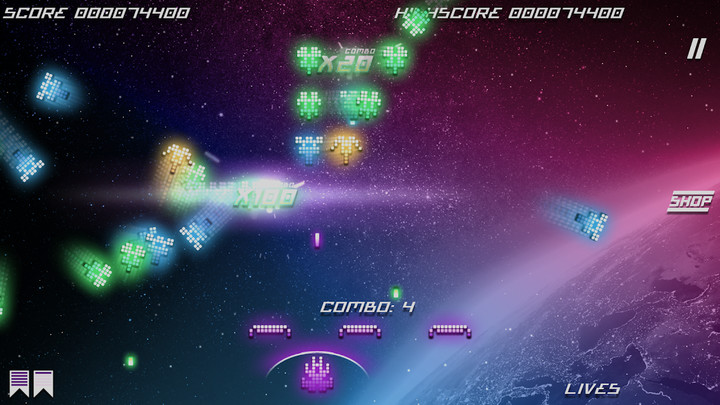 Kosmik Revenge - Retro Arcade Shoot 'Em Up<span>(Full)</span> screenshot image 5_Popularmodapk.com