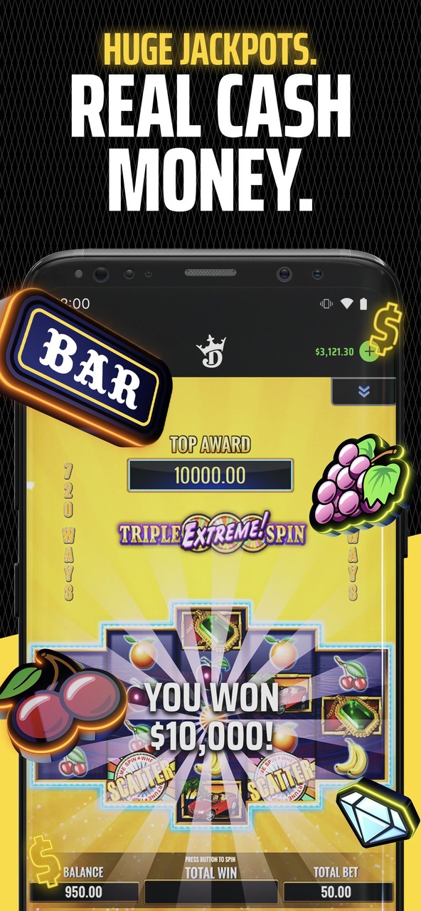 DraftKings Casino - Real Money screenshot image 8_Popularmodapk.com