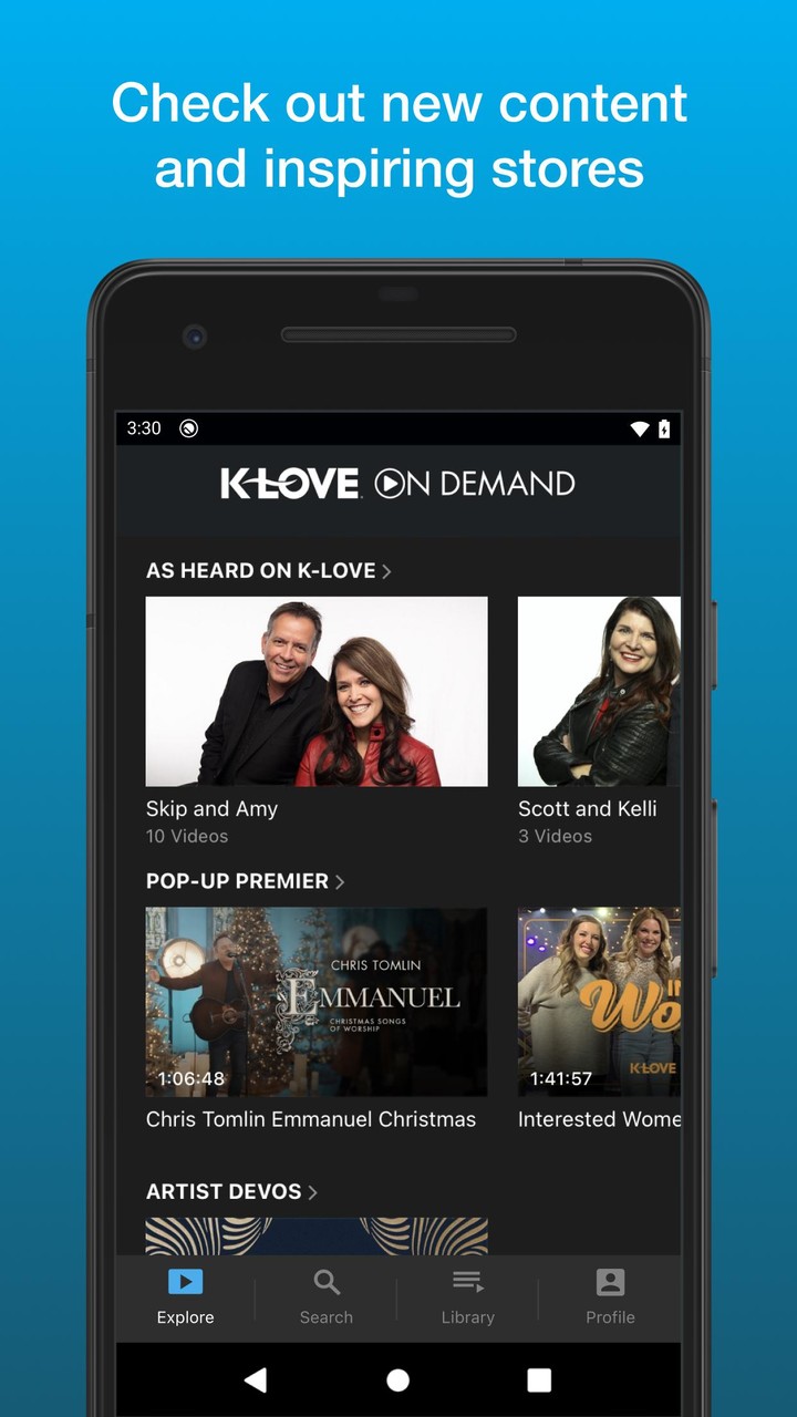 K-LOVE On Demand screenshot image 8_Popularmodapk.com