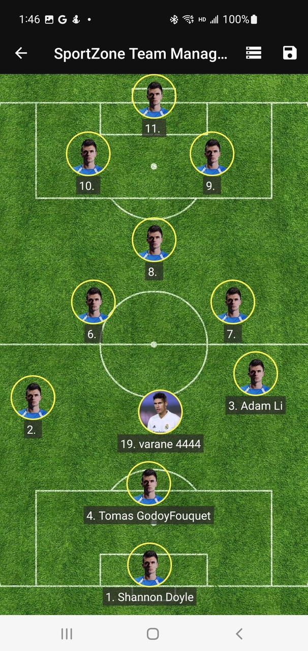 SportZone - Team Manager screenshot image 6_Popularmodapk.com