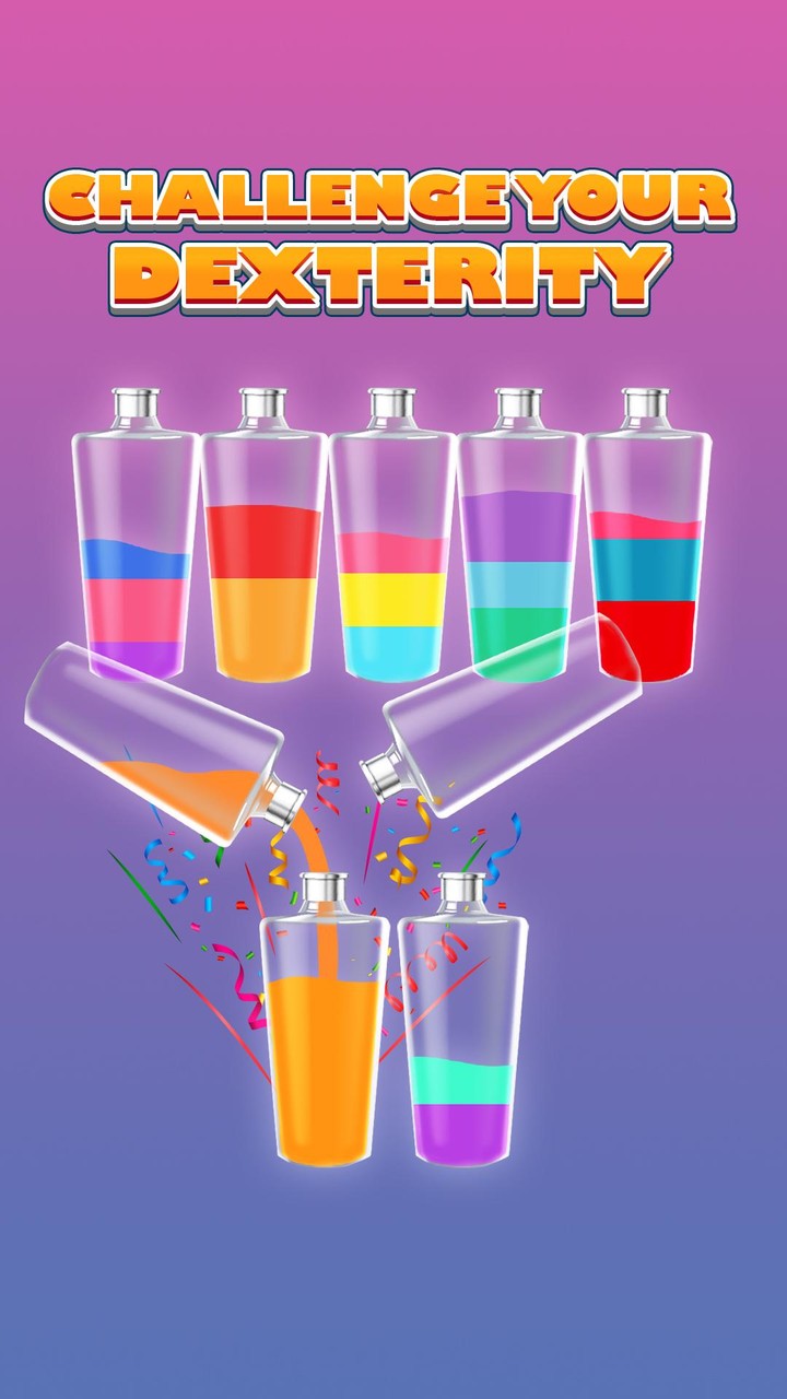 Color Water Sort Puzzle Games screenshot image 1_Popularmodapk.com