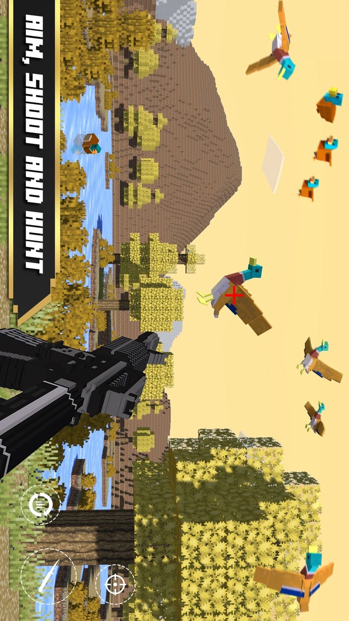 Duck Hunt 3D - Craftsman screenshot image 5_Popularmodapk.com