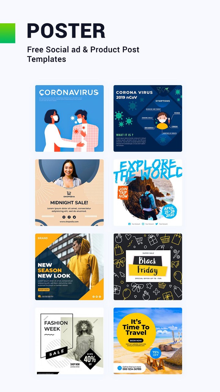 PostArt - Poster Maker & Video screenshot image 13_Popularmodapk.com