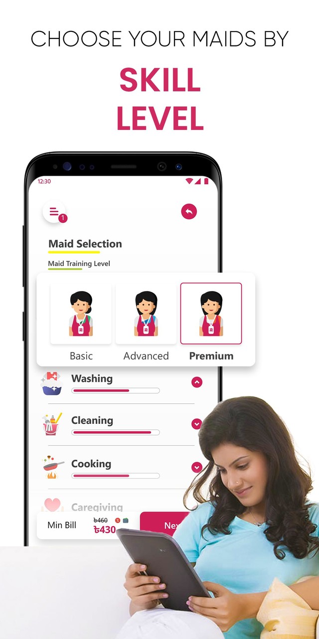 HelloTask - Hire Maids Online screenshot image 3_Popularmodapk.com