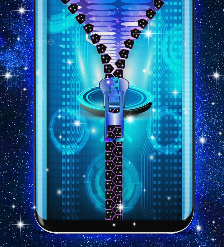 Best blue zip locker screenshot image 2_Popularmodapk.com