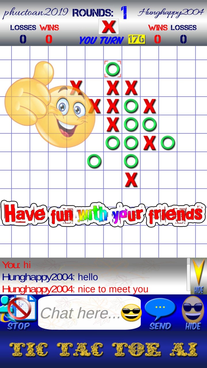 Tic Tac Toe AI - 5 in a row screenshot image 4_Popularmodapk.com
