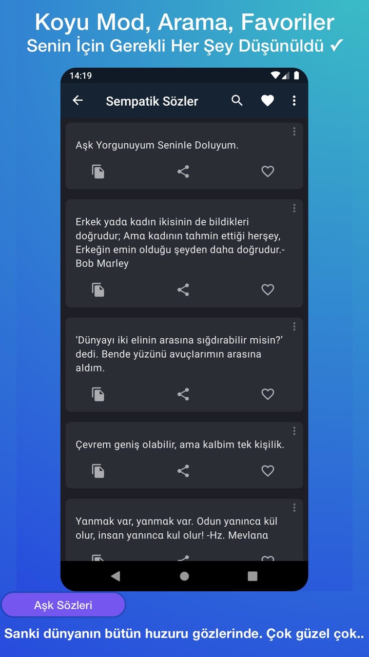 Güzel Sözler - Sözünü Gönder screenshot image 10_Popularmodapk.com