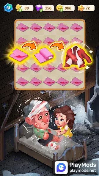 Happy Merge Cafe:Save The Girl<span>(Unlimited coins)</span> screenshot image 4_Popularmodapk.com