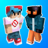 FNF Minecraft Skins PE1.0_Popularmodapk.com