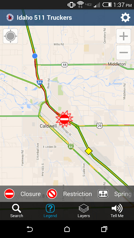 Idaho 511 Trucker screenshot image 2_Popularmodapk.com