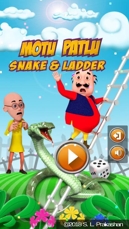 Motu Patlu Snake & Ladder Game screenshot image 1_Popularmodapk.com