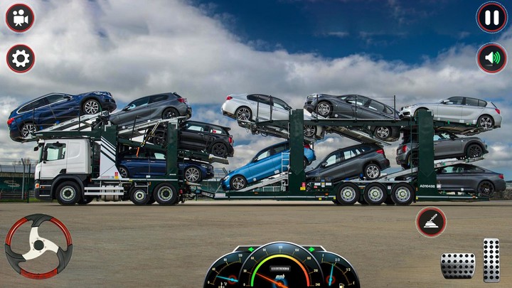 US Car Transport Cargo Trailer screenshot image 4_Popularmodapk.com