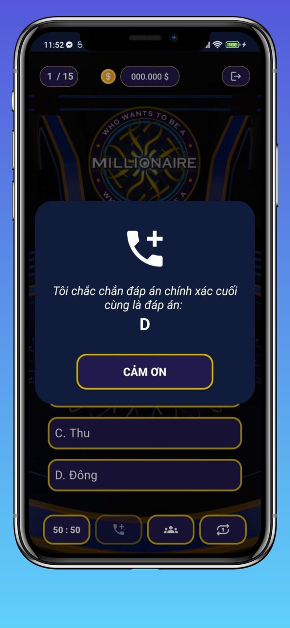 Ai Là Triệu Phú: 2023 screenshot image 4_Popularmodapk.com