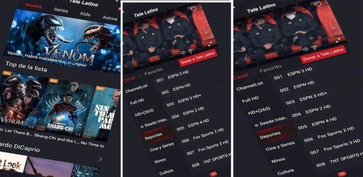 Tele Latino screenshot image 3_Popularmodapk.com