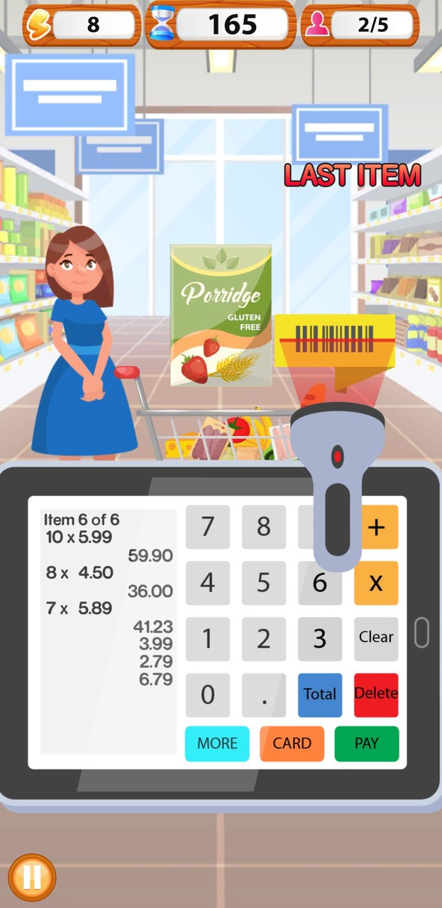 Supermarket Cashier Simulator screenshot image 4_Popularmodapk.com