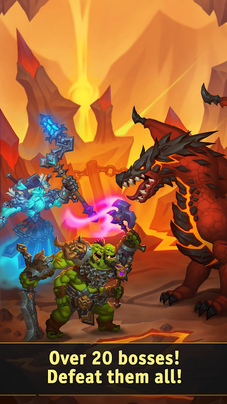 World of Heroes: RPG Idle game screenshot image 1_Popularmodapk.com