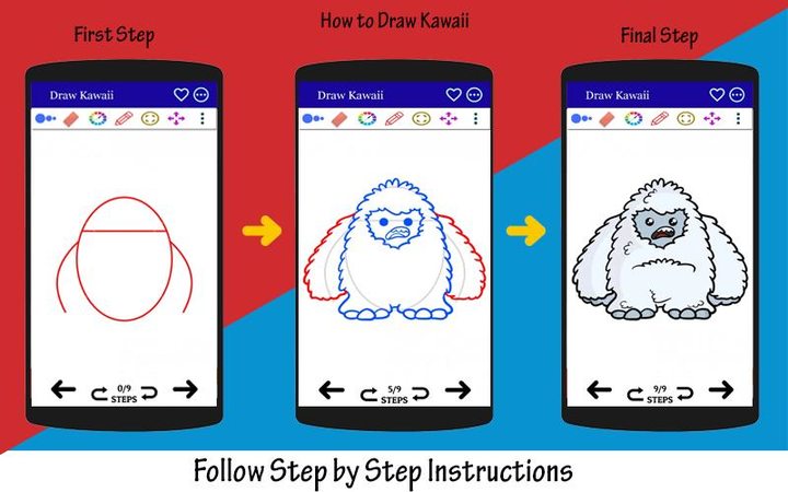 How to Draw Kawaii Easy screenshot image 8_Popularmodapk.com