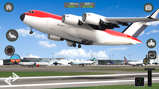 Pilot Flight Simulator Games<span>(Unlimited Money)</span> screenshot image 28_Popularmodapk.com
