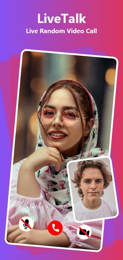 Live Talk - Live Video Call screenshot image 2_Popularmodapk.com